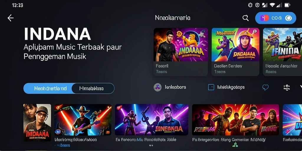 Tampilan gameplay yang menarik dan interaktif dalam INDAAA.