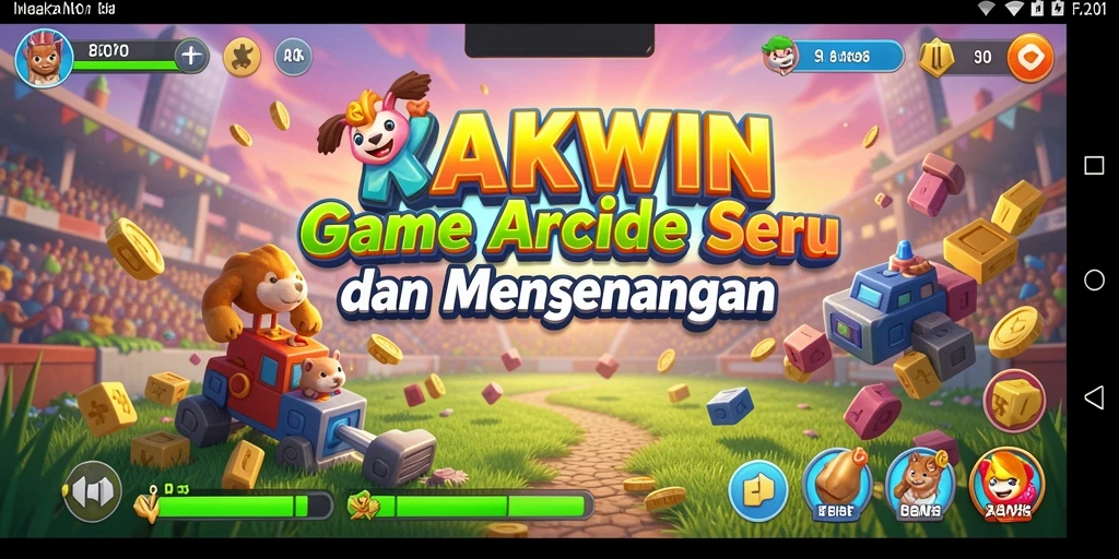 Tampilan gameplay KAKWIN yang seru dan penuh aksi.