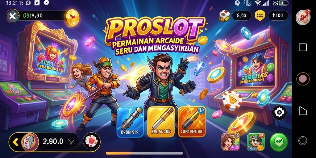 Tampilan gameplay menarik dari PROSLOT yang memukau dan menyenangkan.