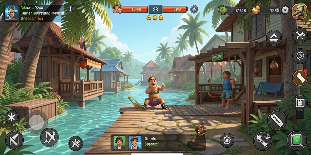 Gameplay seru dan menantang dari RR44.