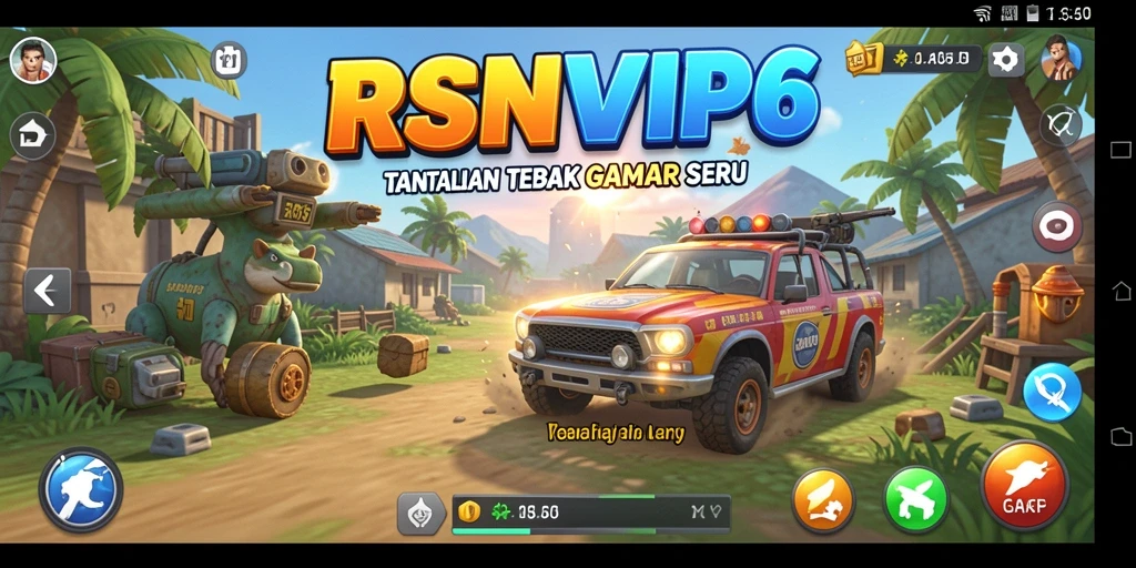Tampilan gameplay RSNVIP6 menampilkan teka-teki menarik untuk dipecahkan.